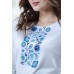 Embroidered t-shirt with long sleeves "Colours of Summer" White